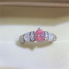 1 Carat Moissanite 925 Sterling Silver Ring - Flyclothing LLC