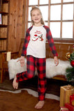 MERRY CHRISTMAS Graphic Top and Plaid Pants Set - Flyclothing LLC