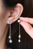 2.6 Carat Moissanite 925 Sterling Silver Earrings - Flyclothing LLC