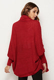 Open Front Dolman Sleeve Longline Cardigan - Flyclothing LLC