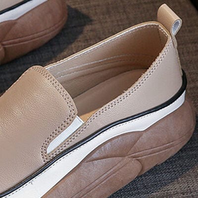 Chunky Slip On Shoes - Trendsi