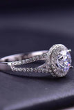 Shiny and Chic 2 Carat Moissanite Ring - Flyclothing LLC