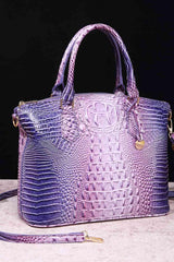 Gradient PU Leather Handbag - Trendsi