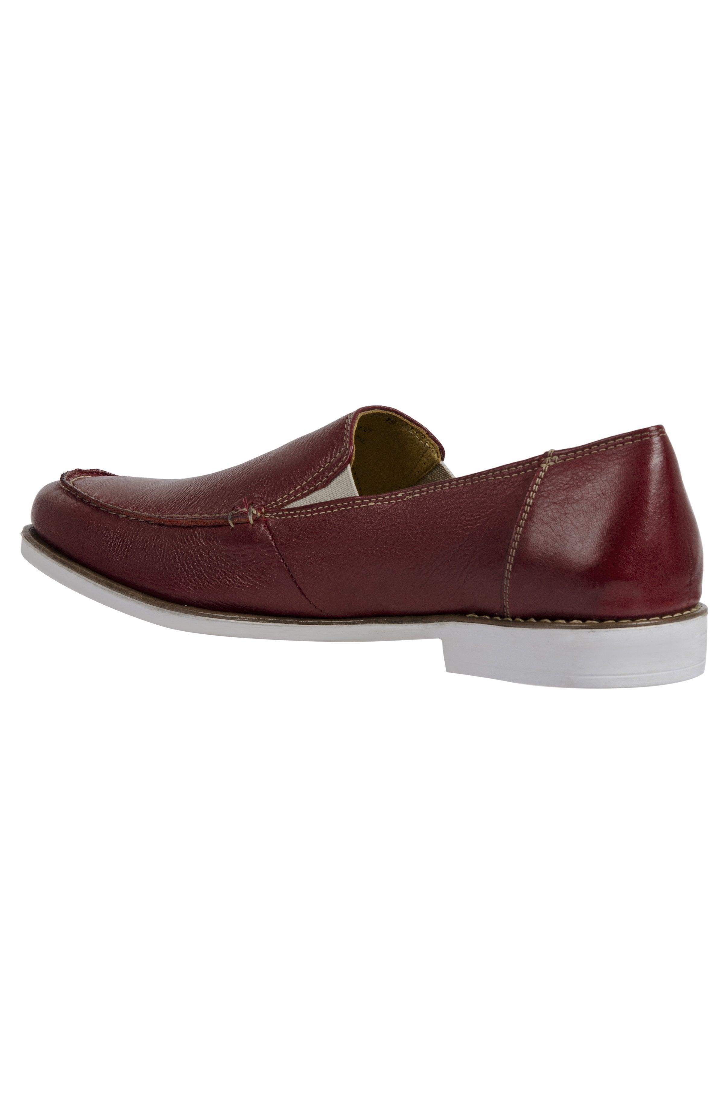 Sandro Moscoloni Damien Mocc Toe Twin Gore Slip On - Flyclothing LLC