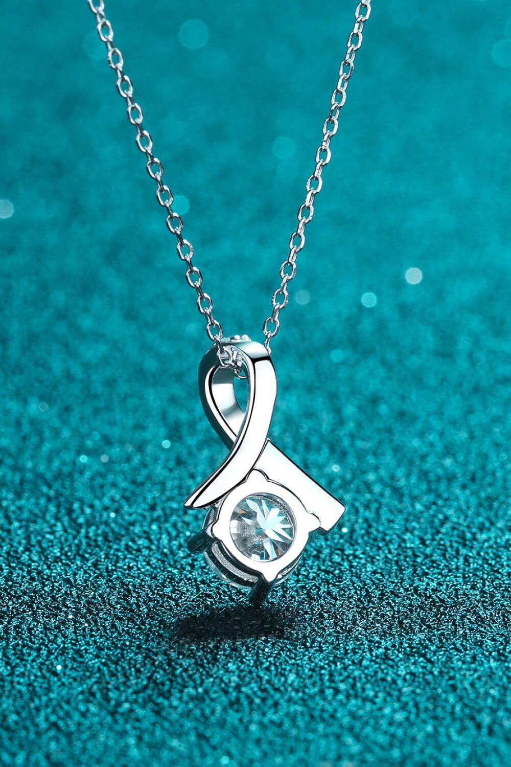 Unique and Chic Moissanite Pendant Necklace - Flyclothing LLC