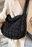 Large Quilted Shoulder Bag - Flyclothing LLC