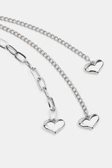 CCB Bead Heart Charm Belt - Flyclothing LLC