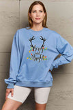 Simply Love Full Size MERRY AND BRIGHT Graphic Sweatshirt - Flyclothing LLC