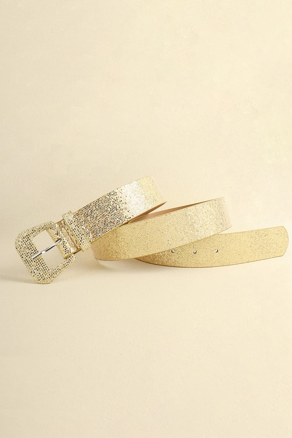 Glitter PU Leather Belt - Flyclothing LLC