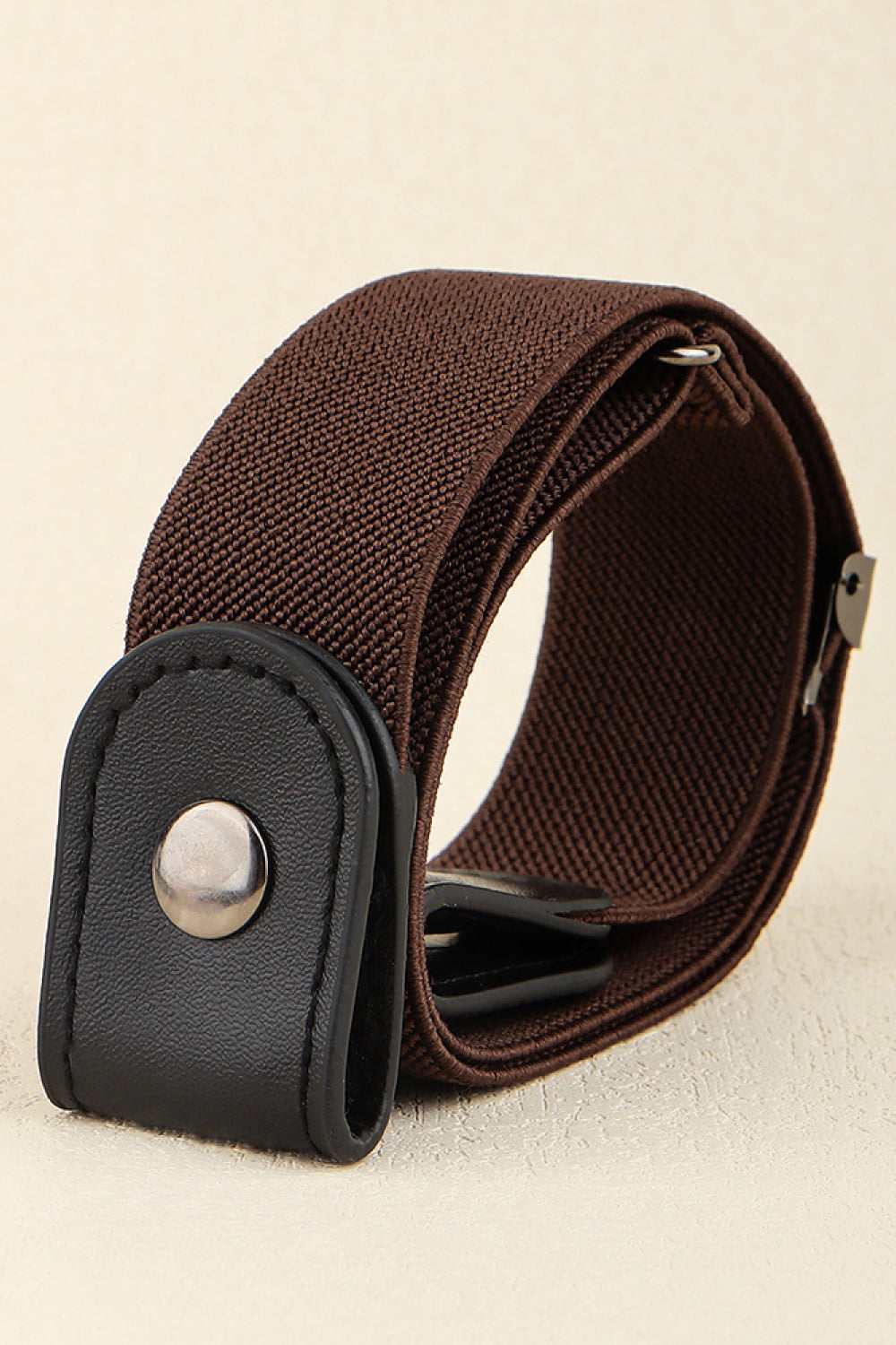 PU Elastic Snap Closure Belt - Flyclothing LLC