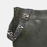 PU Leather Leopard Shoulder Bag - Flyclothing LLC