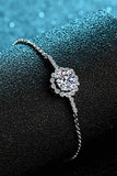 1 Carat Moissanite Chain Bracelet - Flyclothing LLC