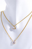 Stainless Steel Geometrical Shape Necklace - Flyclothing LLC