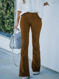 High Waist Bootcut Pants - Flyclothing LLC