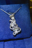 2 Carat Moissanite 925 Sterling Silver Necklace - Flyclothing LLC