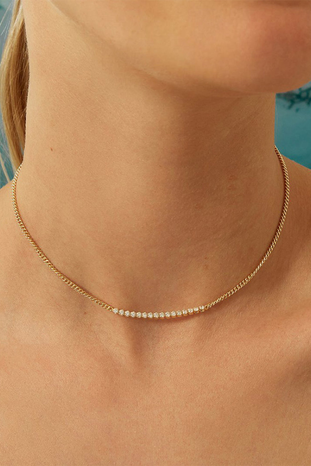 925 Sterling Silver Choker Necklace - Flyclothing LLC