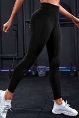 Wide Waistband Sports Leggings - Flyclothing LLC