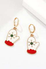 Christmas Theme Alloy Earrings - Trendsi