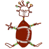 Dancing Girl American Football Pin - Creative Alternatives - Creative Alternatives