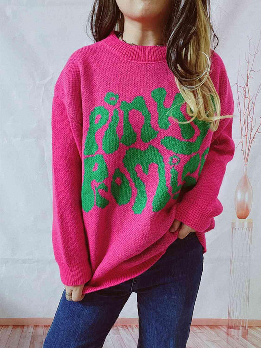 PINKY PROMISE Graphic Sweater - Flyclothing LLC