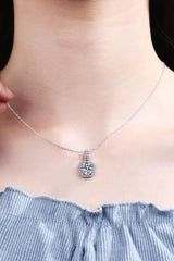 1 Carat Moissanite Necklace - Trendsi