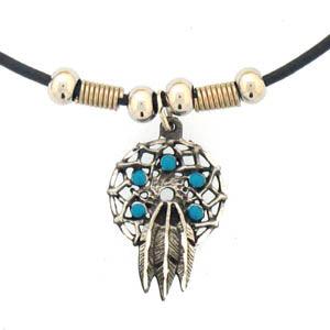 Dream Catcher Adjustable Cord Necklace - Siskiyou Buckle