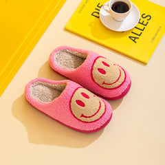 Melody Smiley Face Slippers - Flyclothing LLC