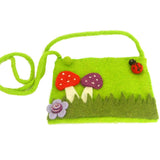 Felt Mushroom Purse - Global Groove (P) - Flyclothing LLC