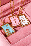 Tarot Card Pendant Copper Necklace - Flyclothing LLC