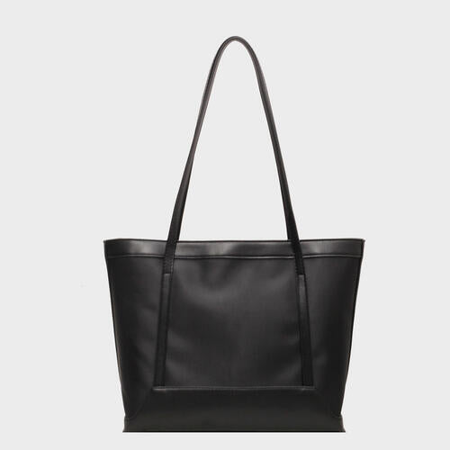 PU Leather Tote Bag - Flyclothing LLC