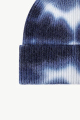 Tie-Dye Cuffed Knit Beanie - Flyclothing LLC