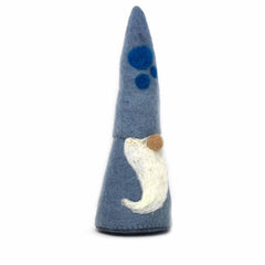 Winter Blues Felt Gnomes Trio, Set of 3 - Flyclothing LLC