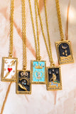 Tarot Card Pendant Stainless Steel Necklace - Flyclothing LLC