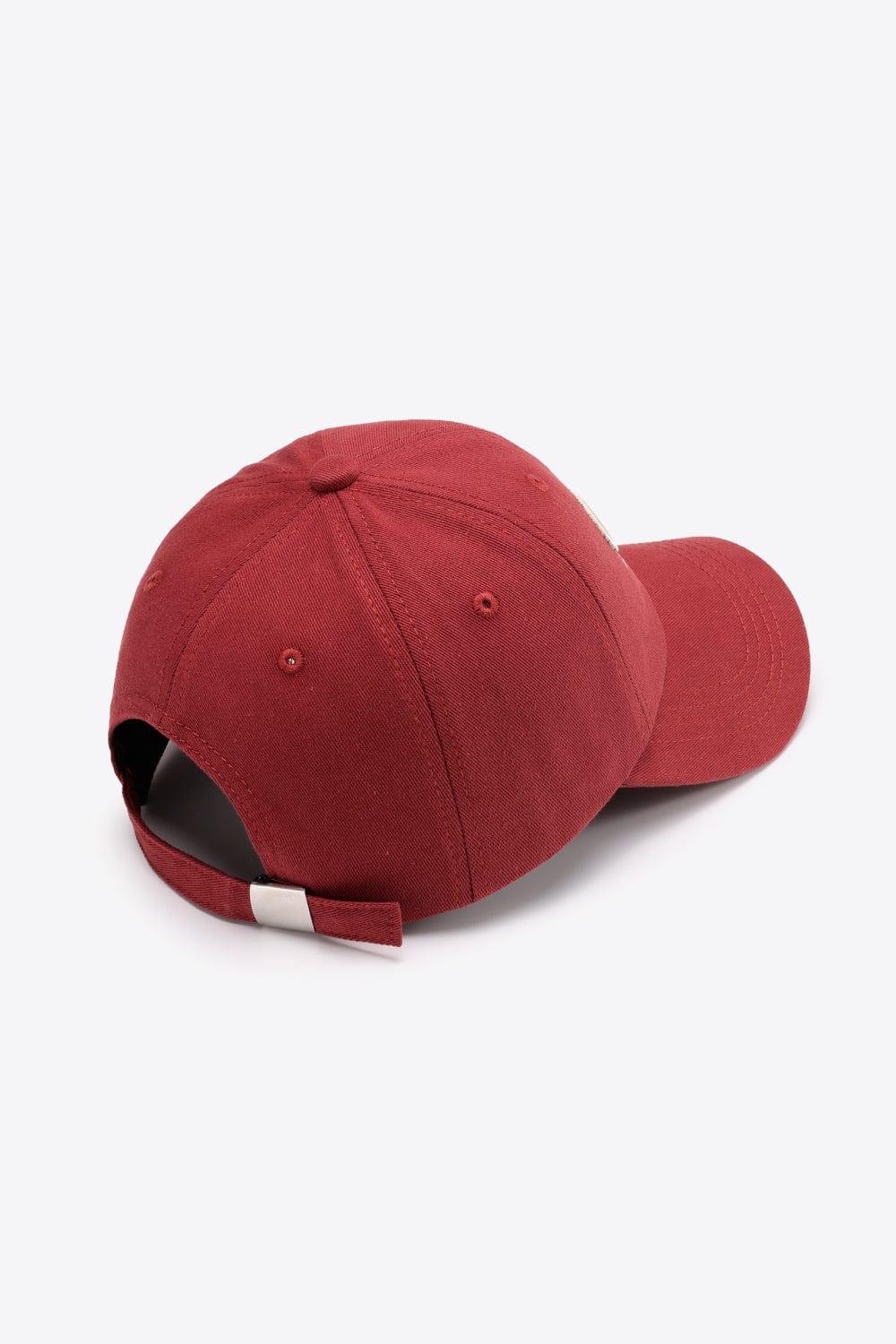 CREATE NEW LIFE Adjustable Cotton Baseball Cap - Trendsi