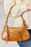 SHOMICO Braided Strap Shoulder Bag - Flyclothing LLC