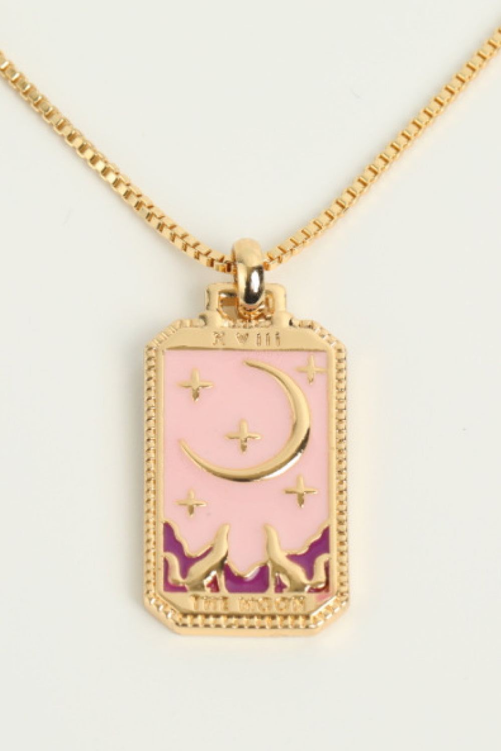 Tarot Card Pendant Copper Necklace - Flyclothing LLC