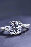 Keep Your Eyes On Me Moissanite Ring - Flyclothing LLC