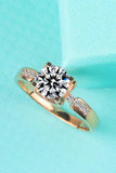 1 Carat Moissanite Ring - Flyclothing LLC