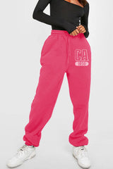 Simply Love Simply Love Full Size CA 1850 Graphic Joggers - Flyclothing LLC