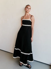 Spaghetti Strap Maxi Dress - Flyclothing LLC