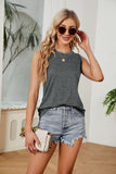 Round Neck Tank Top - Flyclothing LLC