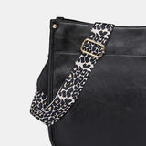 PU Leather Leopard Shoulder Bag - Flyclothing LLC