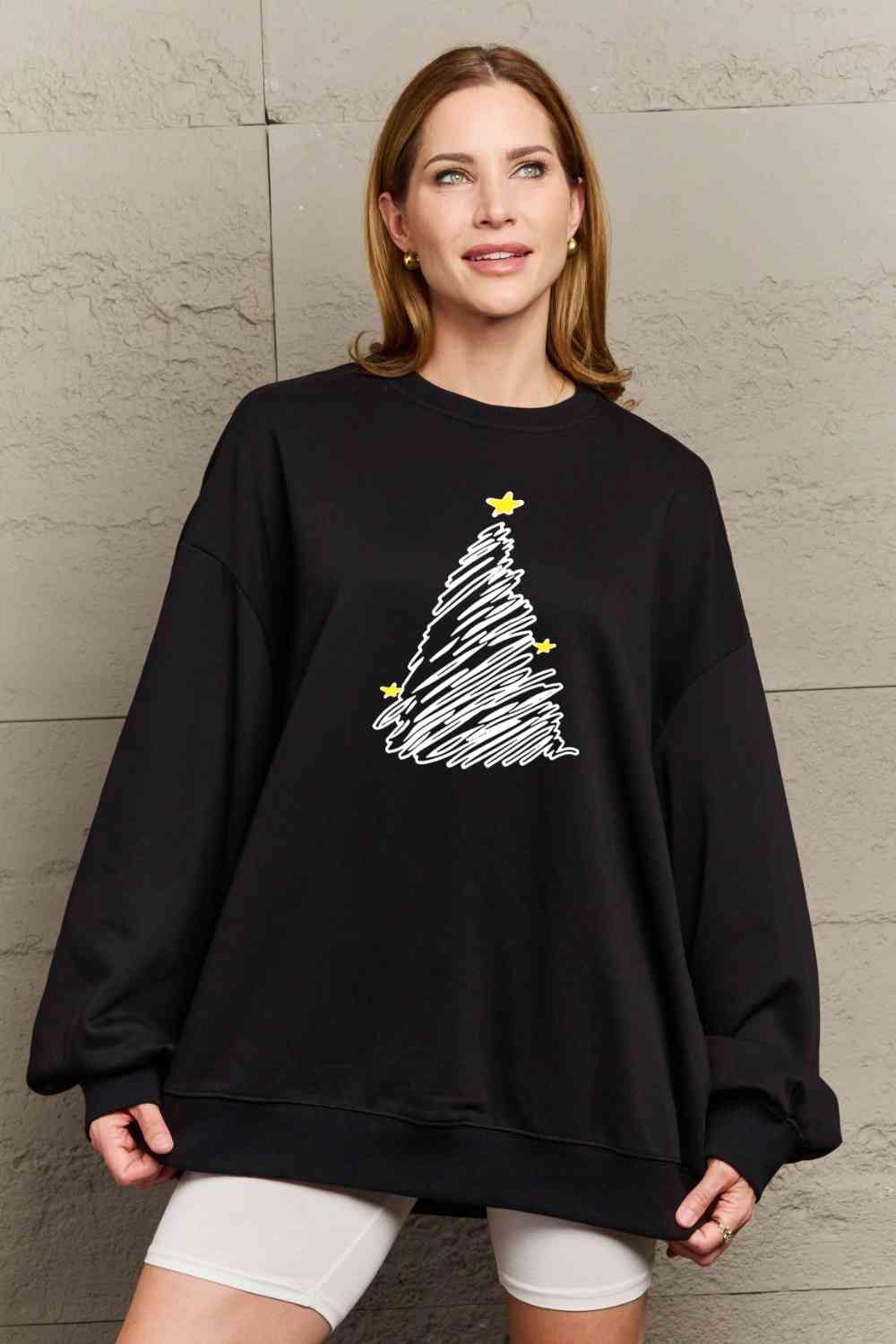 Simply Love Full Size Graphic Sweatshirt - Flyclothing LLC