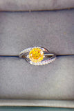 1 Carat Moissanite 925 Sterling Silver Ring - Flyclothing LLC