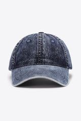 Plain Adjustable Baseball Cap - Flyclothing LLC