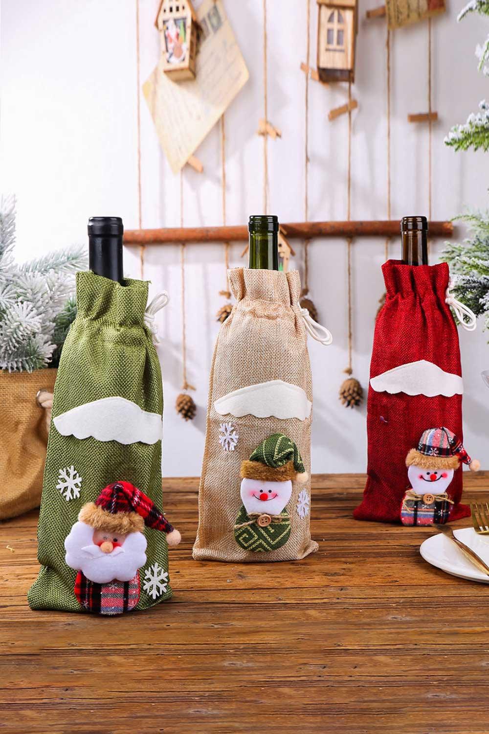 4-Pack Christmas Gnome Bottle Cover - Flyclothing LLC