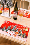 4-Pack Christmas Placemats - Flyclothing LLC