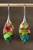 Handmade Natural Stone Dangle Earrings - Flyclothing LLC