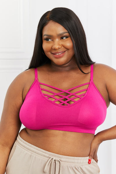 Zenana On The Go Full Size Detail Bralette – Flyclothing LLC