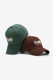 CREATE NEW LIFE Adjustable Cotton Baseball Cap - Trendsi